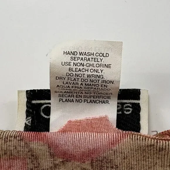 Vintage Carol Rose Floral Y2K Top Size 1X - Picture 8 of 10